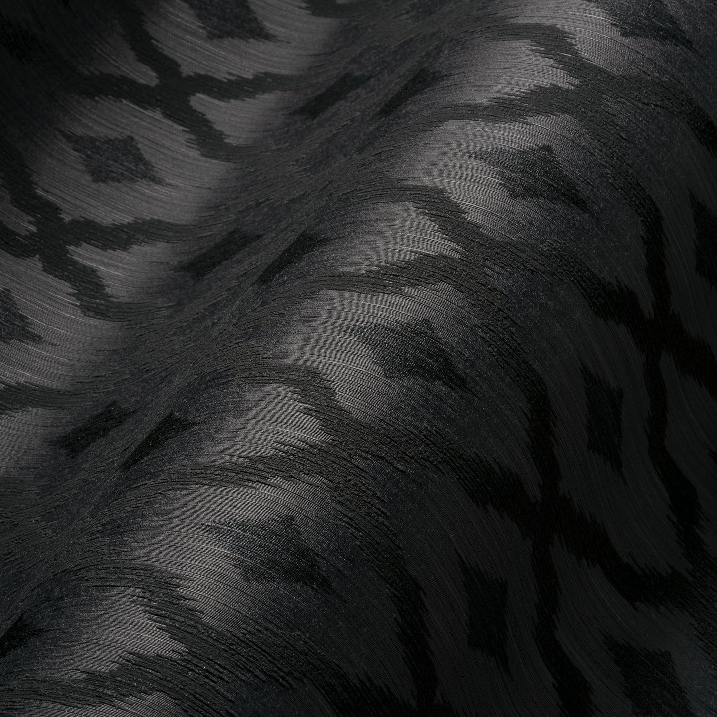 Architects Paper Tessuto 2 Vlies-Textiltapete Grau Schwarz 10,05 m x 0,53 m