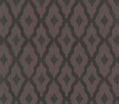 Architects Paper Tessuto 2 Vlies-Textiltapete Grau Schwarz 10,05 m x 0,53 m