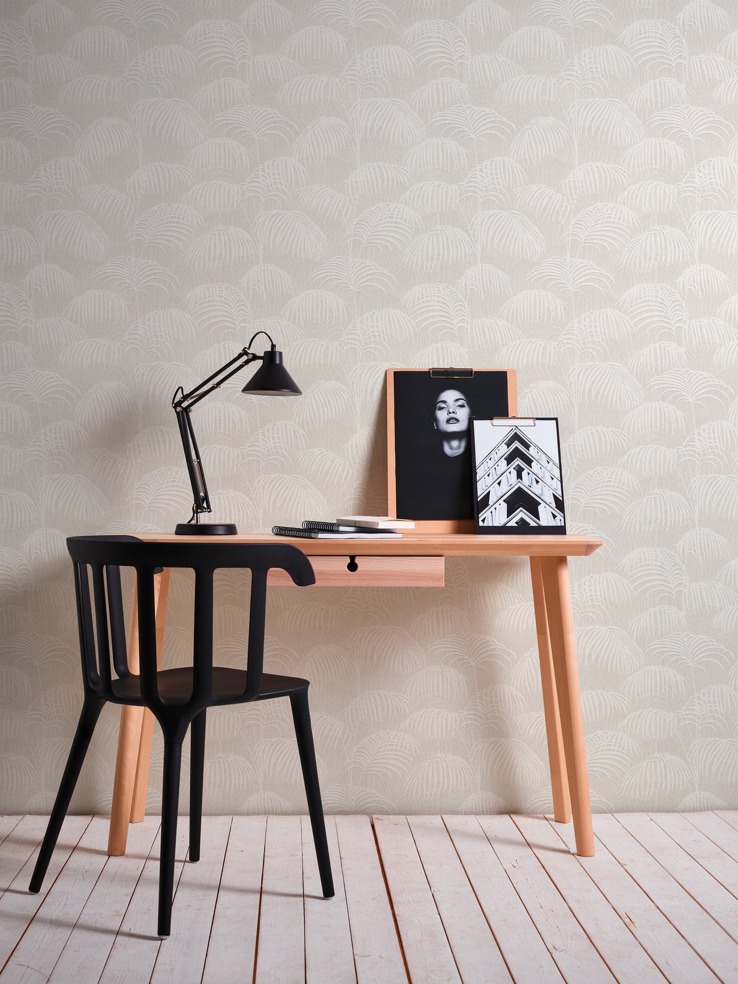 Architects Paper Tessuto 2 Dschungel Textiltapete Creme Weiß 10,05 m x 0,53 m