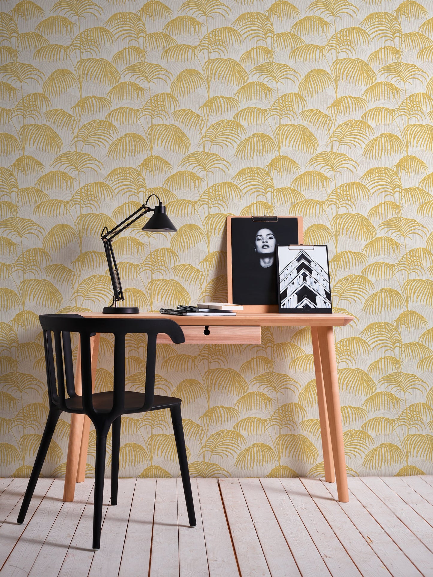 Architects Paper Tessuto 2 Dschungel Textiltapete Gold Gelb Weiß 10,05 m x 0,53 m