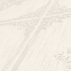 Architects Paper Tessuto 2 Vlies-Textiltapete Creme Grau 10,05 m x 0,53 m