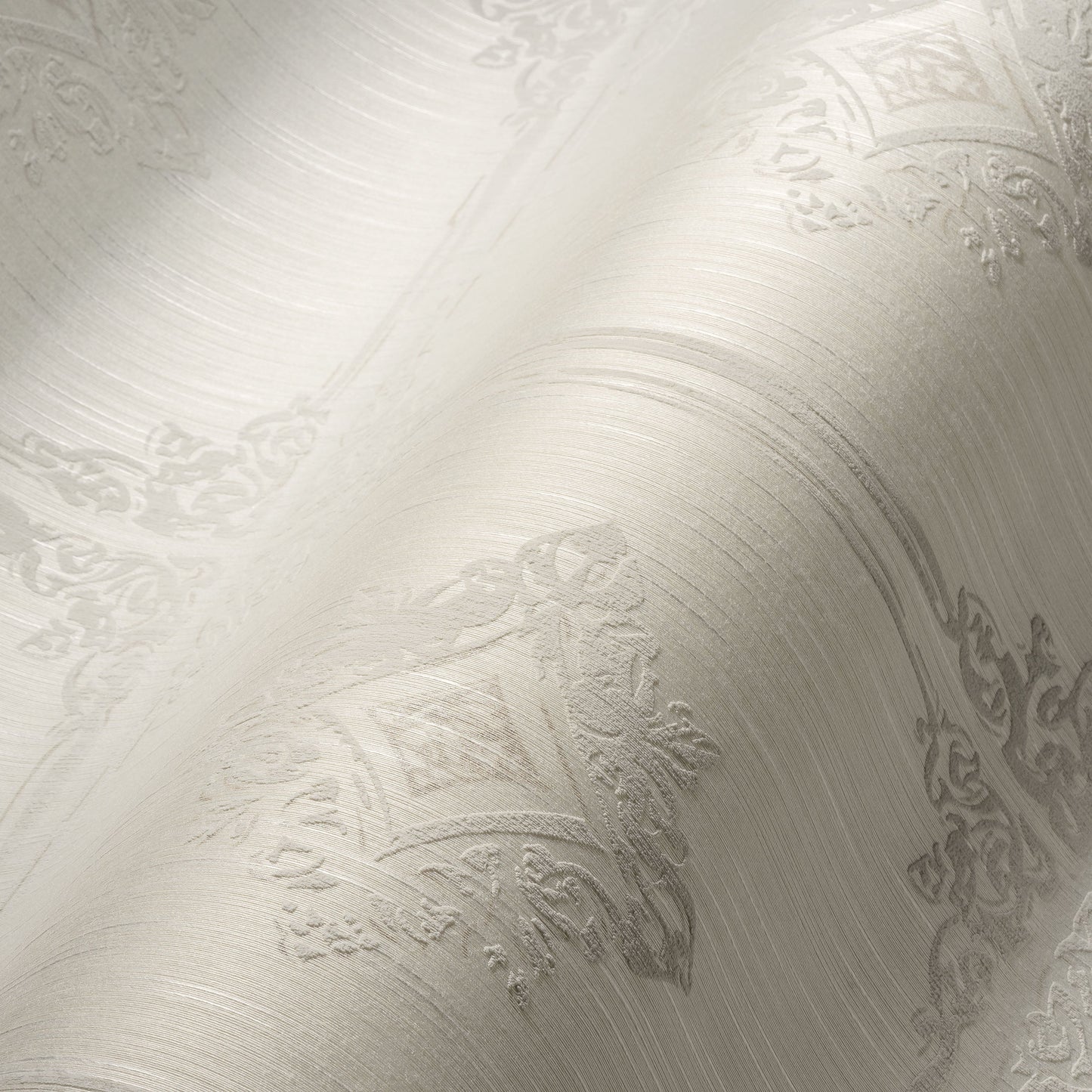 Architects Paper Tessuto 2 Vlies-Textiltapete Creme Grau 10,05 m x 0,53 m