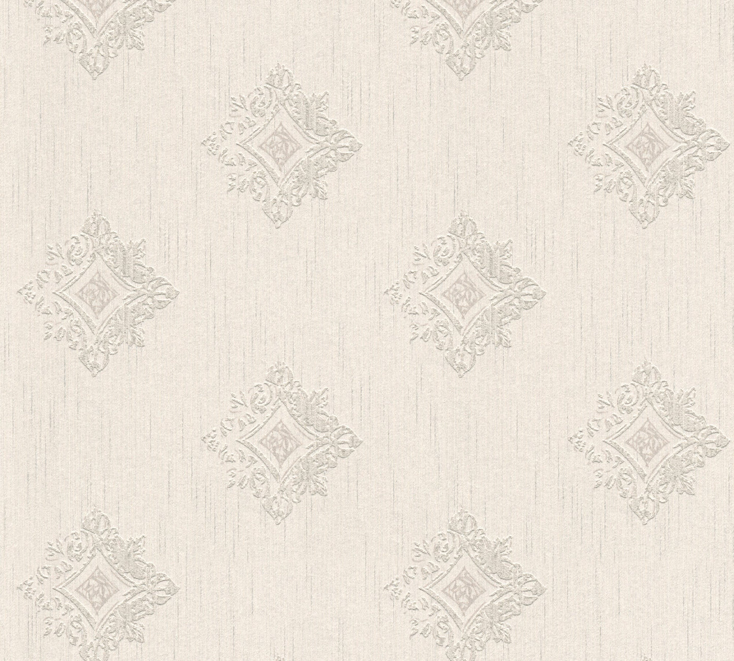 Architects Paper Tessuto 2 Vlies-Textiltapete Creme Grau 10,05 m x 0,53 m