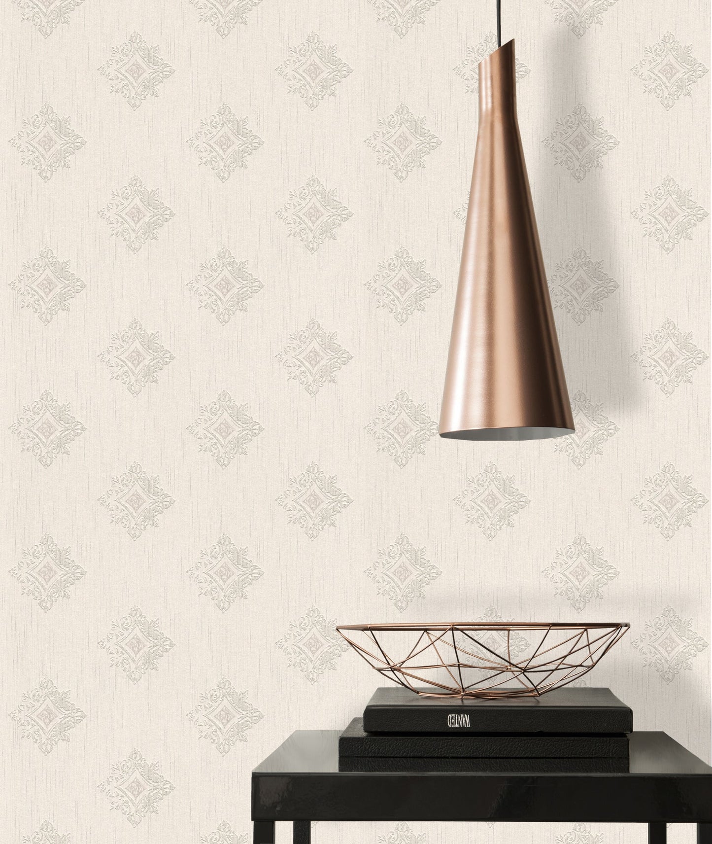 Architects Paper Tessuto 2 Vlies-Textiltapete Creme Grau 10,05 m x 0,53 m