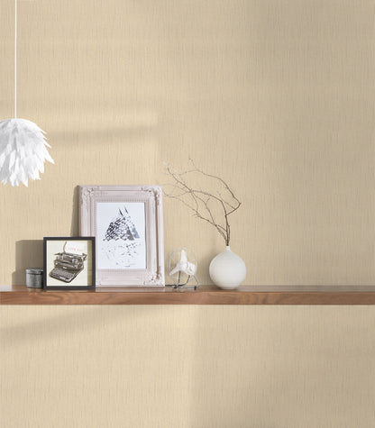 Architects Paper Tessuto Vlies-Textiltapete Creme 10,05 m x 0,53 m