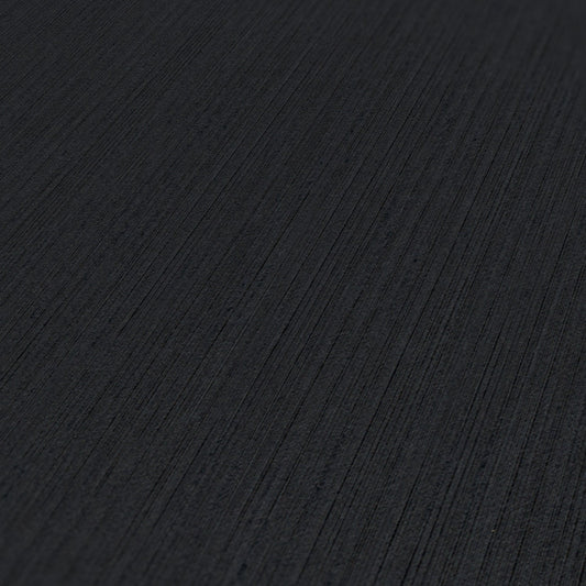 Architects Paper Metallic Silk Vlies-Textiltapete Schwarz 10,05 m x 0,53 m