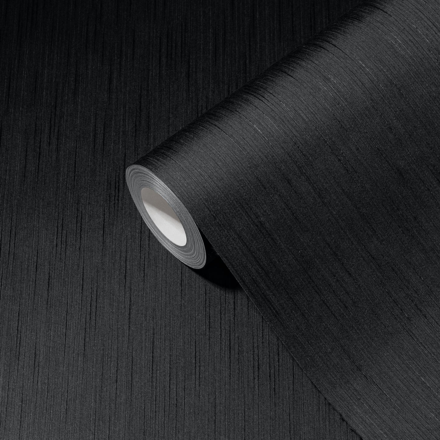Architects Paper Metallic Silk Vlies-Textiltapete Schwarz 10,05 m x 0,53 m
