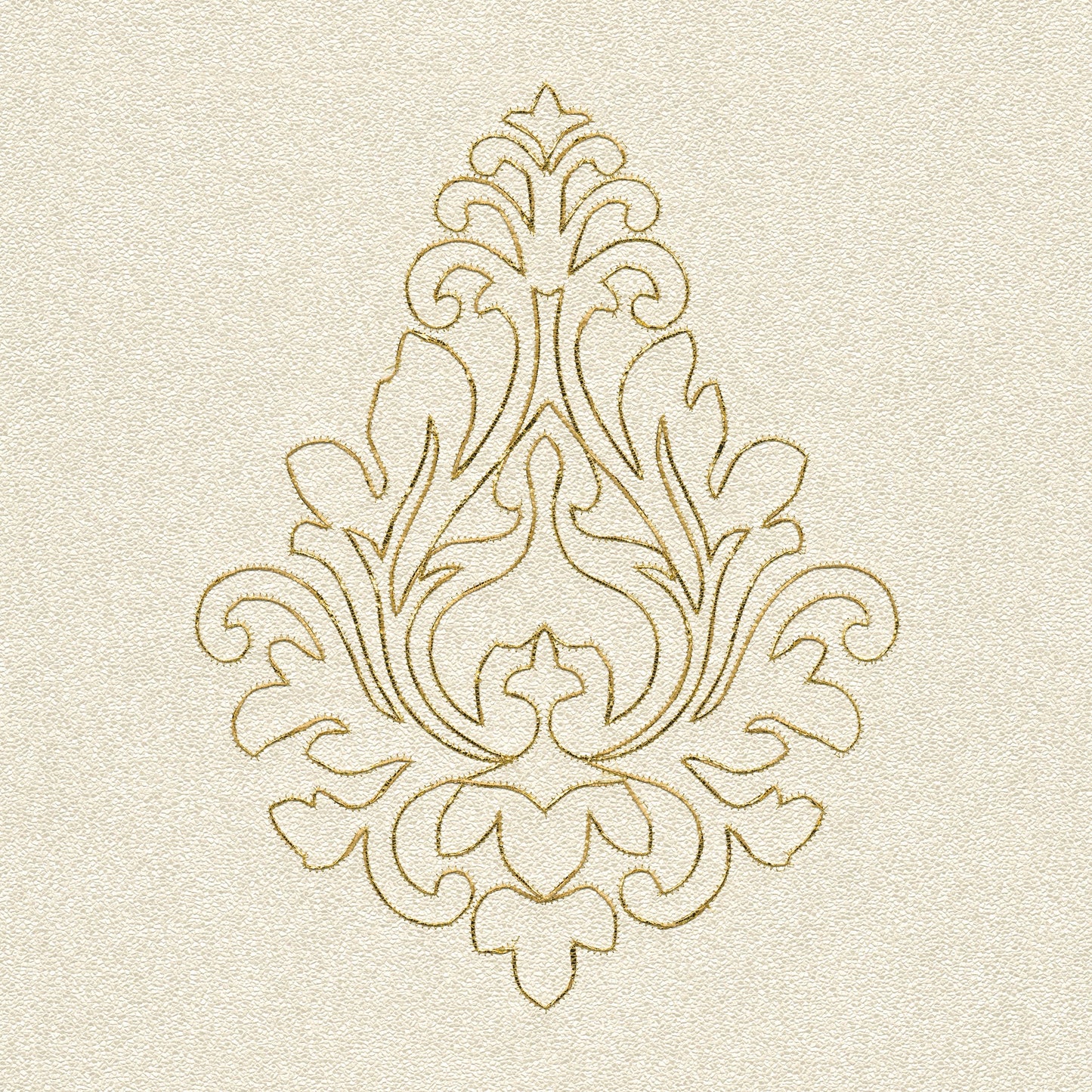 Architects Paper Nobile Designtapete Creme Gold 3,20 m x 0,7 m