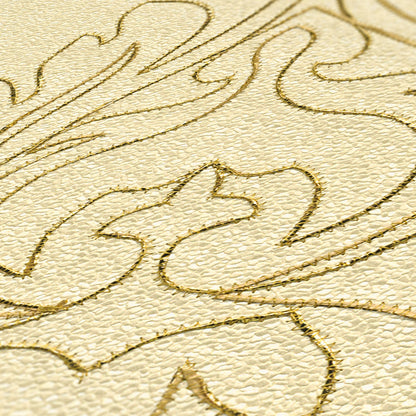 Architects Paper Nobile Designtapete Gelb Gold 3,20 m x 0,7 m