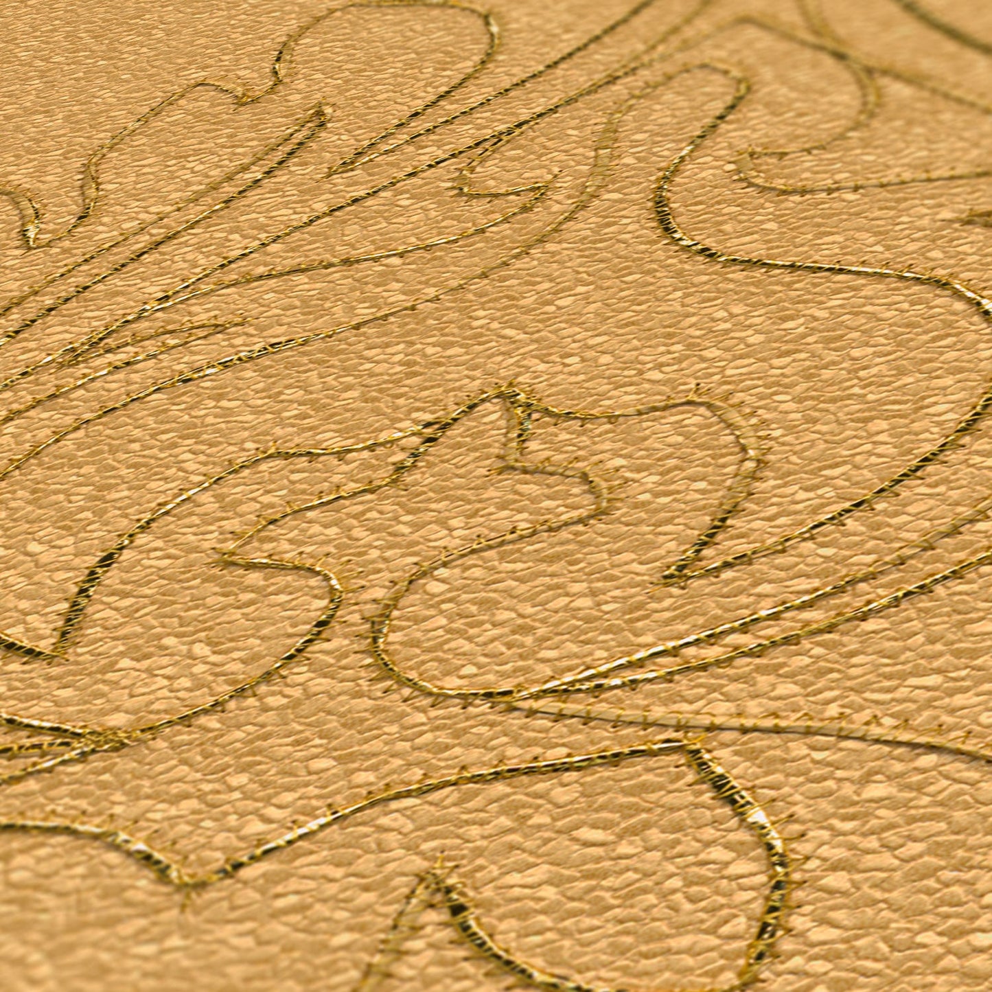 Architects Paper Nobile Designtapete Gold Gelb Orange 3,20 m x 0,7 m