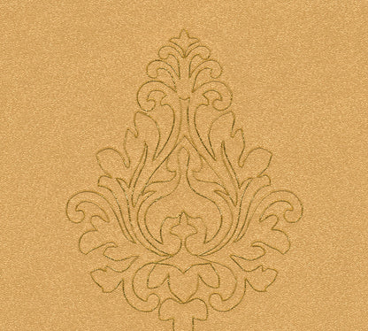 Architects Paper Nobile Designtapete Gold Gelb Orange 3,20 m x 0,7 m