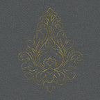 Architects Paper Nobile Designtapete Grau Schwarz Gold 3,20 m x 0,7 m