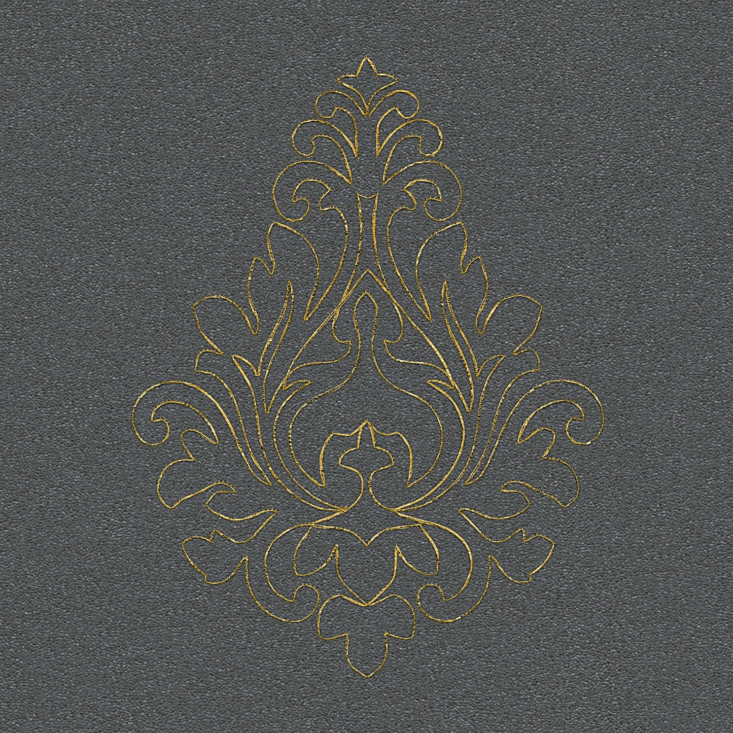 Architects Paper Nobile Designtapete Grau Schwarz Gold 3,20 m x 0,7 m