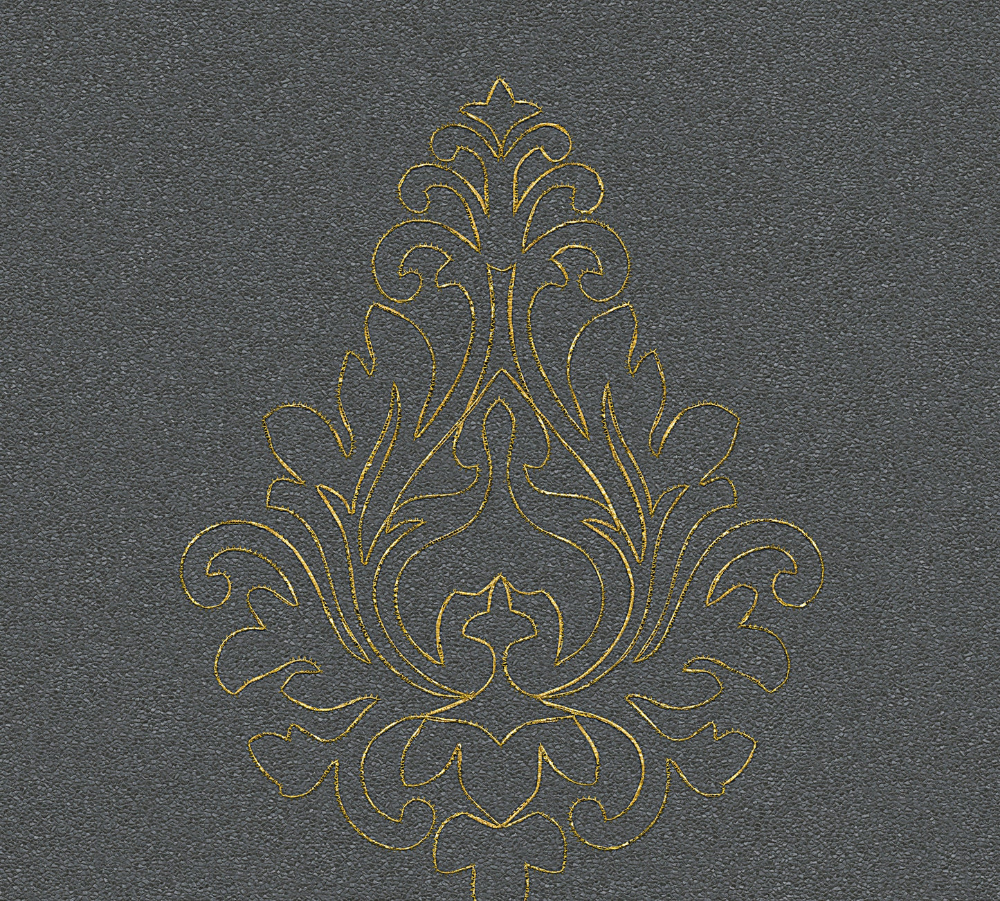 Architects Paper Nobile Designtapete Grau Schwarz Gold 3,20 m x 0,7 m