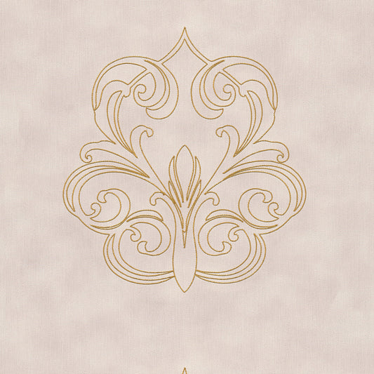 Architects Paper Nobile Designtapete Lila Gold 3,20 m x 0,7 m