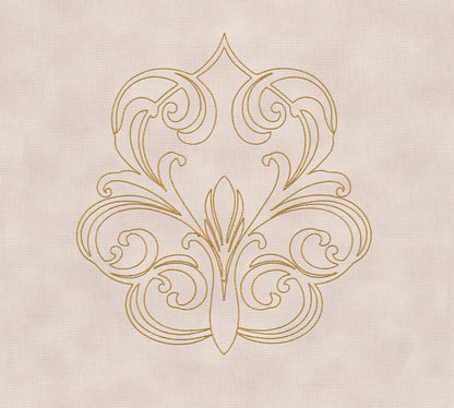 Architects Paper Nobile Designtapete Lila Gold 3,20 m x 0,7 m