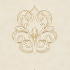 Architects Paper Nobile Designtapete Creme Gold 3,20 m x 0,7 m