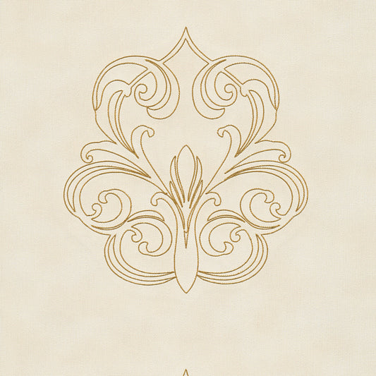 Architects Paper Nobile Designtapete Creme Gold 3,20 m x 0,7 m