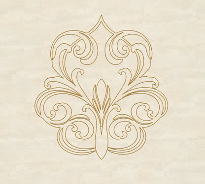 Architects Paper Nobile Designtapete Creme Gold 3,20 m x 0,7 m
