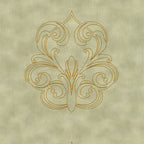 Architects Paper Nobile Designtapete Grün Gold 3,20 m x 0,7 m