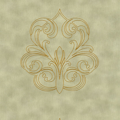 Architects Paper Nobile Designtapete Grün Gold 3,20 m x 0,7 m