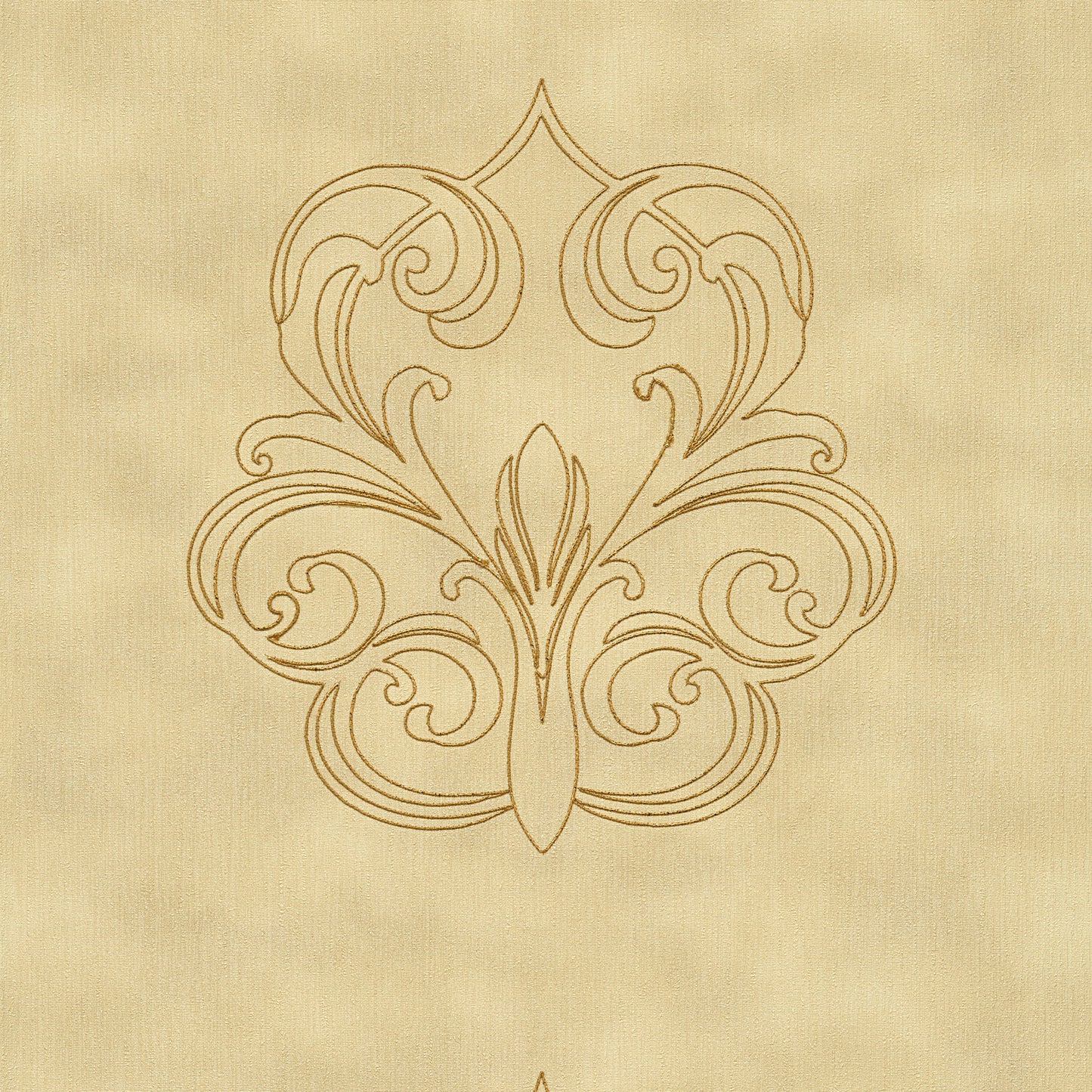 Architects Paper Nobile Designtapete Gelb Gold 3,20 m x 0,7 m