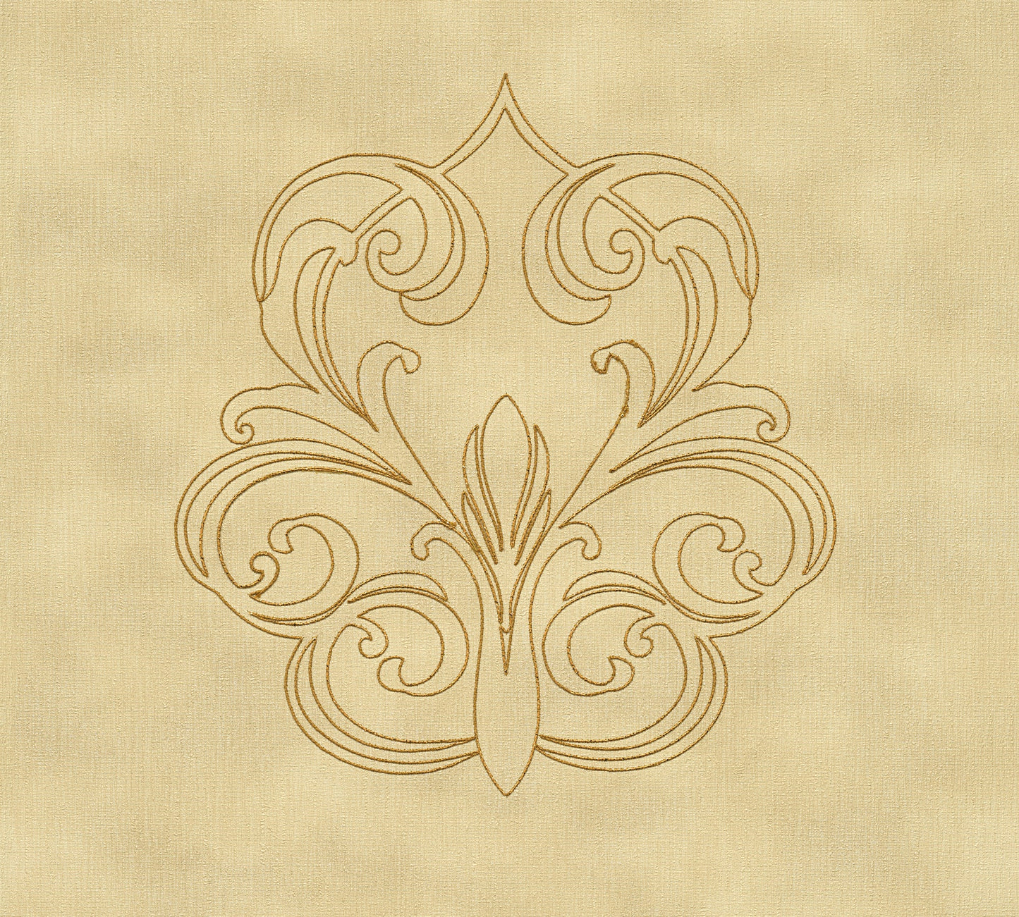 Architects Paper Nobile Designtapete Gelb Gold 3,20 m x 0,7 m