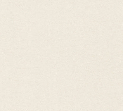 Mustertapete Textiloptik Elfenbein - 10,05 m x 0,53 m