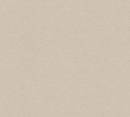 Mustertapete Leinen Greige Klassisch - 10,05 m x 0,53 m