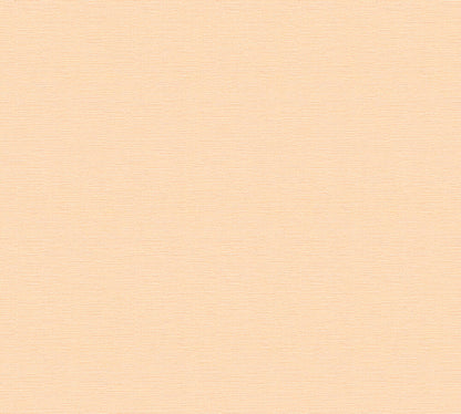 Mustertapete Leinen Pastellorange Klassisch - 10,05 m x 0,53 m