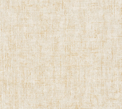Mustertapete Vintage-Gewebe Beige - 10,05 m x 0,53 m