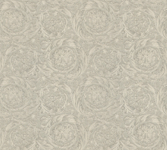 Versace Barocco Grau Silber - 10,05 m x 0,70 m