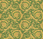 Versace Barocco Birds Grün Metallic - 10,05 m x 0,70 m
