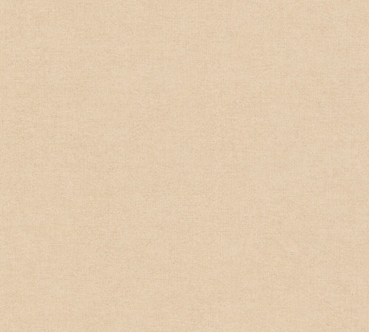 Strukturtapete Leinen Sandbeige Klassisch