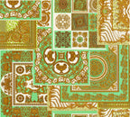 Versace Decoupage Gold Grün - 10,05 m x 0,70 m