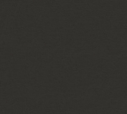 Mustertapete Leinen Schwarz Tief - 10,05 m x 0,53 m