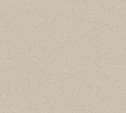 Mustertapete Leinen Graubeige Klassisch - 10,05 m x 0,53 m
