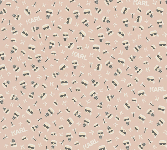 Karl Lagerfeld Ikonik Beige - 10,05 m x 0,53 m