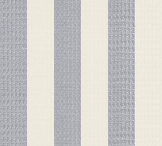 Karl Lagerfeld Stripes Grau Weiß - 10,05 m x 0,53 m