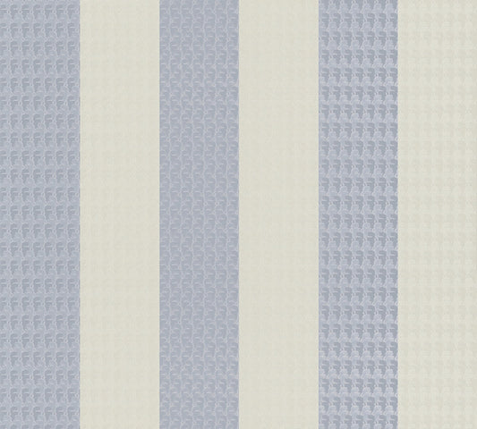 Karl Lagerfeld Stripes Silber Weiß - 10,05 m x 0,53 m