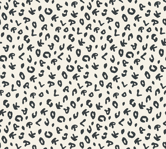 Karl Lagerfeld Leopard Schwarz - 10,05 m x 0,53 m