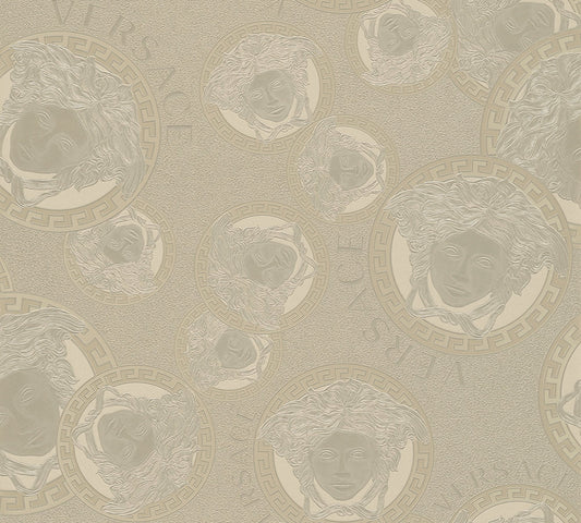 Versace  Silber  - 10,05 m x 0,70 m
