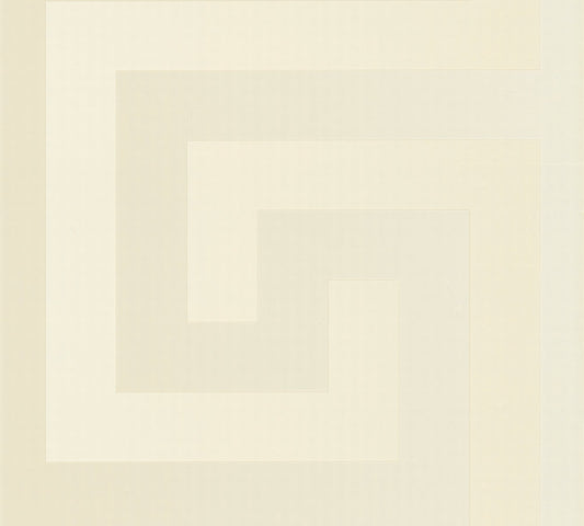 Versace  Creme Geometrische Tapete - 10,05 m x 0,70 m