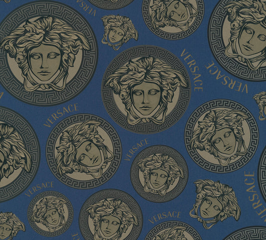 Versace  Blau Beige - 10,05 m x 0,70 m