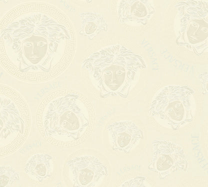Versace  Creme Luxustapete - 10,05 m x 0,70 m