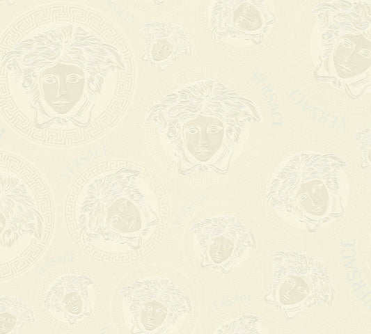 Versace  Creme Luxustapete - 10,05 m x 0,70 m