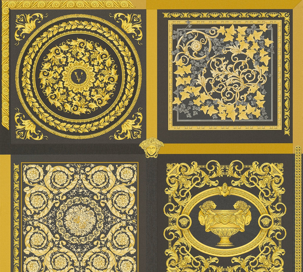 Versace  Schwarz Gold - 10,05 m x 0,70 m
