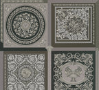 Versace  Silber Schwarz - 10,05 m x 0,70 m