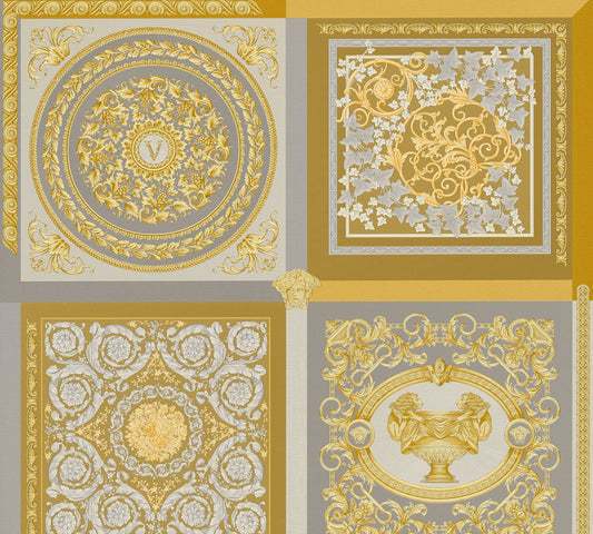 Versace  Gold Silber - 10,05 m x 0,70 m