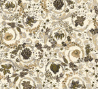 Versace  Florale Tapete Braun - 10,05 m x 0,70 m